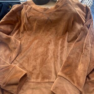 Allison joy XS copper long sleeve velvet